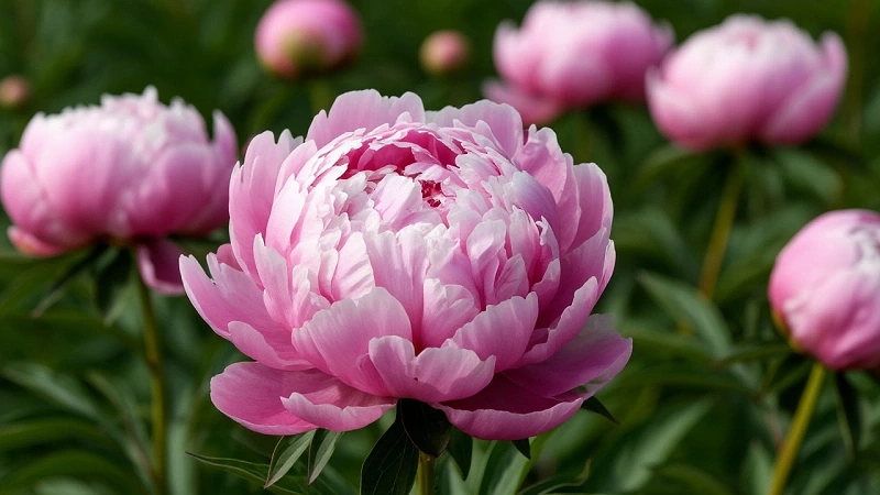 Главная картинка новости: Для сильных шапок пионам — первым делом: 5 ложек в грунт — и бутоны будут лезть без остановки, аромат на всю округу