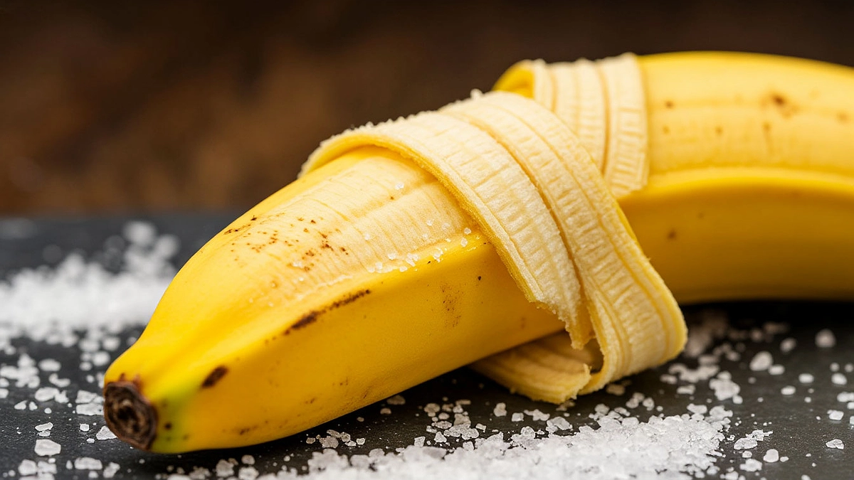 Главная картинка новости: Банановую кожуру посыпаю солью — весь май не нарадуюсь своей смекалке: лучший лайфхак для опытных лентяев