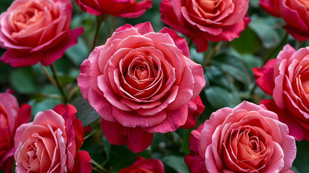 Главная картинка новости: Как только сойдет снег — срочно льем под розы: королева сада выпускает сотни бутонов — аромат на 2 километра в округе