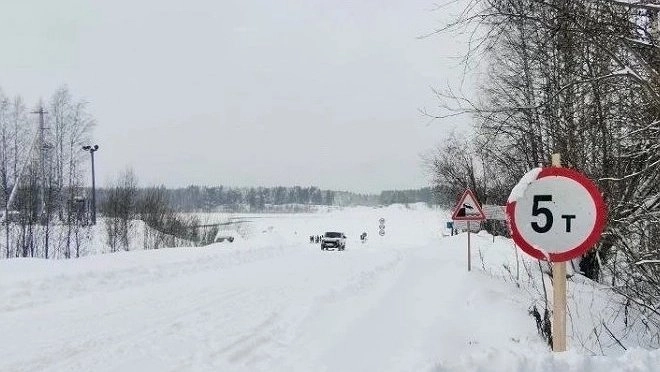 В Коми открыта только одна безопасная ледовая переправа