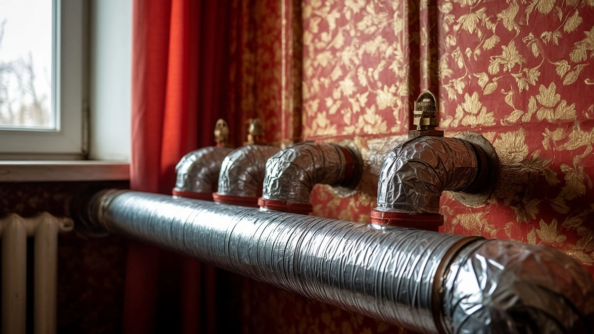 Главная картинка новости: Отапливаю дом с помощью фольги: простой способ с батареями – температура поднимается на 3 градуса, а счета будут меньше