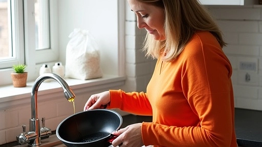 Главная картинка новости: Куда нужно выливать масло со сковороды после готовки: запомните раз и навсегда