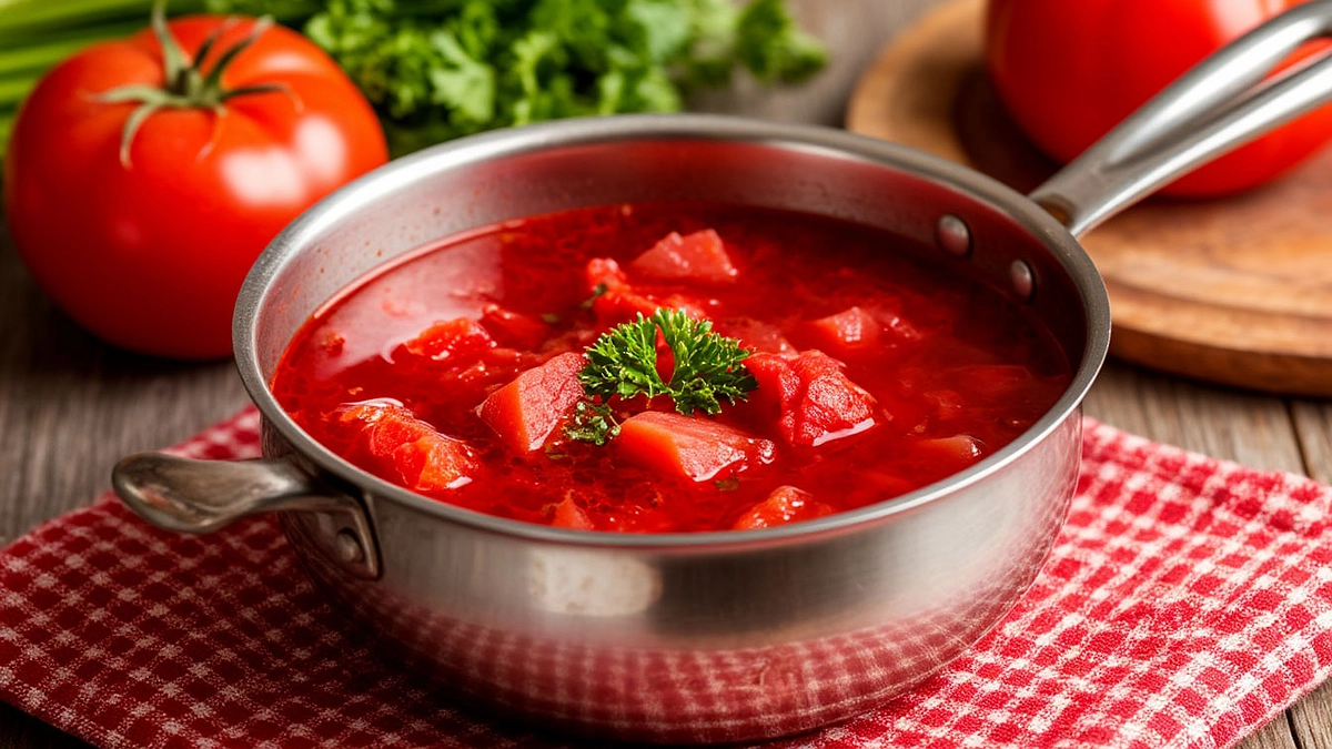 Главная картинка новости: Как варят настоящий борщ, а не суп со свеклой: отыскала рецепт в книге 1952 года. Есть 2 тонкости: от них зависит вкус и рубиновый цвет