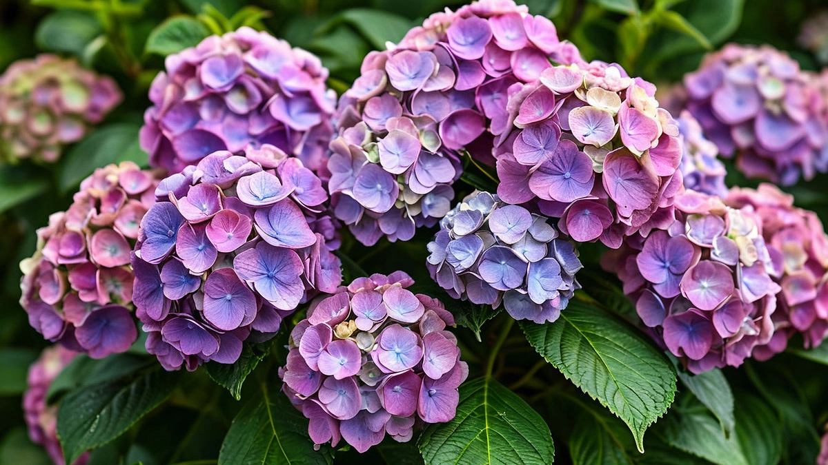 Главная картинка новости: Закапываем это под гортензией — она цветет как заведенная целое лето: бутоны диаметром 30 см