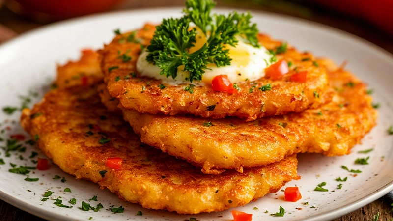 Главная картинка новости: Берем кефир и творог — и через 10 минут завтракаем лепешками: просто, быстро, сытно — и вкуснее сырников