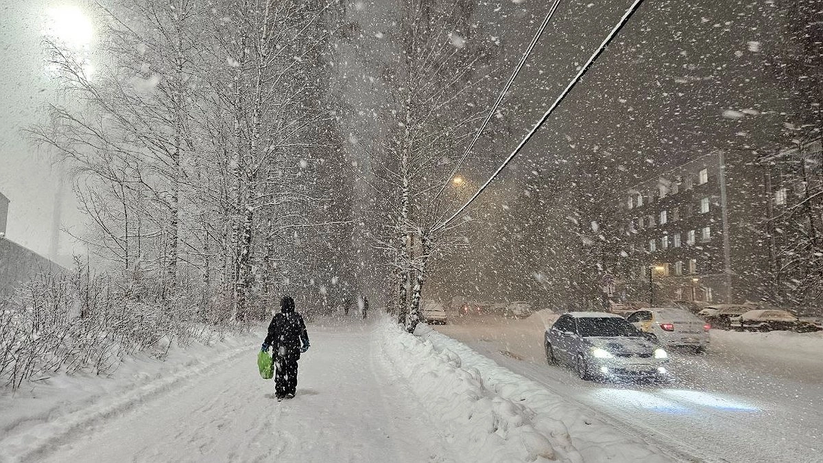 Главная картинка новости: Республика Коми готовится к снежно-дождливой субботе с метелями