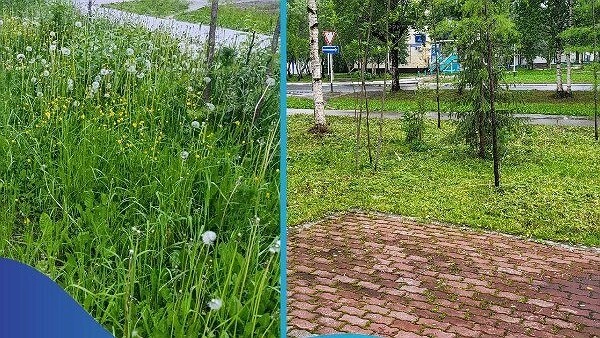 В Усинске коммунальщики улучшают городскую среду