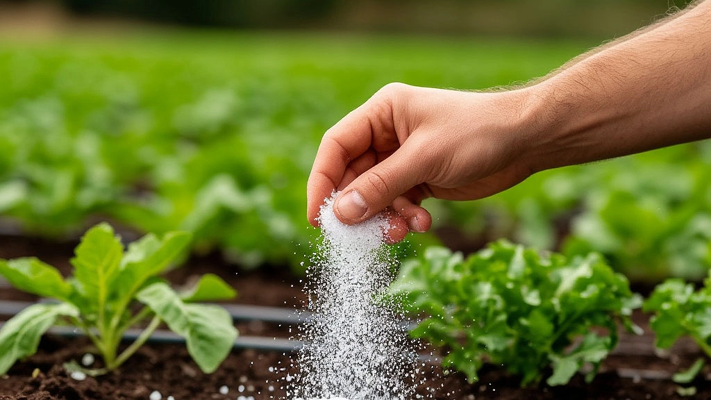 Главная картинка новости: Уверенно сыпьте в июне на грядки – урожай утроится без лишних затрат: простая альтернатива навозу, которая работает даже на бедных почвах