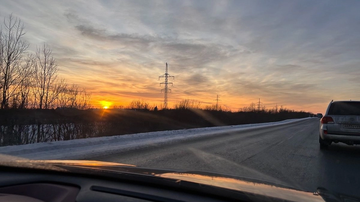 Главная картинка новости: Усинск встречает 11 марта переменчивой погодой