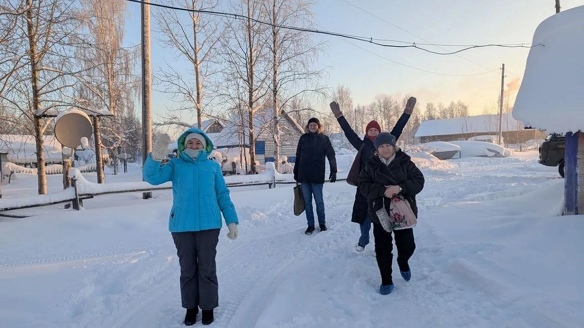 Выездная бригада Усинской ЦРБ продолжила работу в отдалённых населённых пунктах муниципалитета