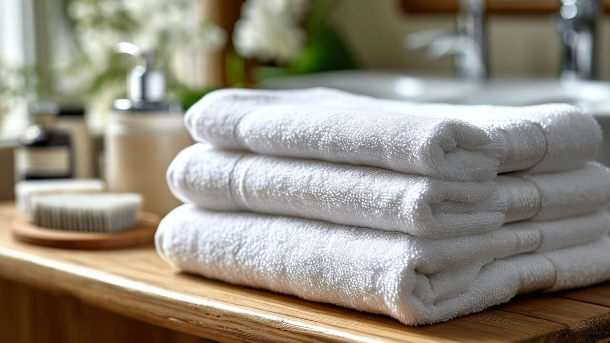 Главная картинка новости: 1 пакетик в барабан – и даже серые тряпки станут чище снега в Альпах: отстирываем полотенца легко и без хлопот