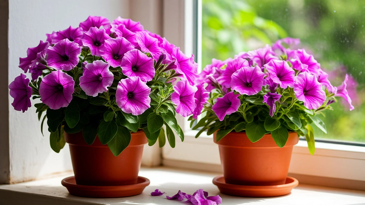 Главная картинка новости: После высадки петунии – первым делом: 1 литр в ведро – и "пеструшка" завалит всю округу цветами