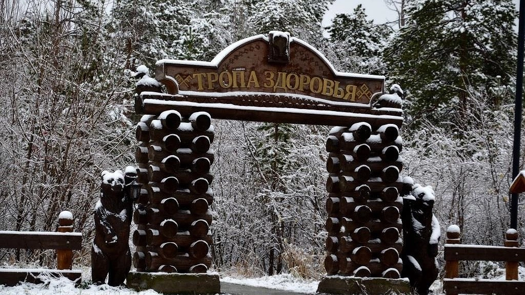 Главная картинка новости: В Усинске стартуют зимние прогулки по «Тропе здоровья»