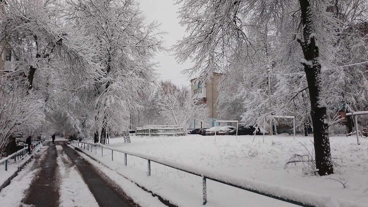 Главная картинка новости: В Усинске в воскресенье ожидаются снег, метель и до минус 10 градусов