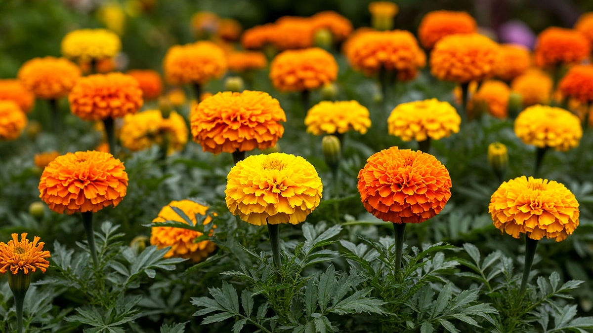 Главная картинка новости: Великая польза бархатцев для дачников: как с пользой можно применять бархатцы в саду и огороде