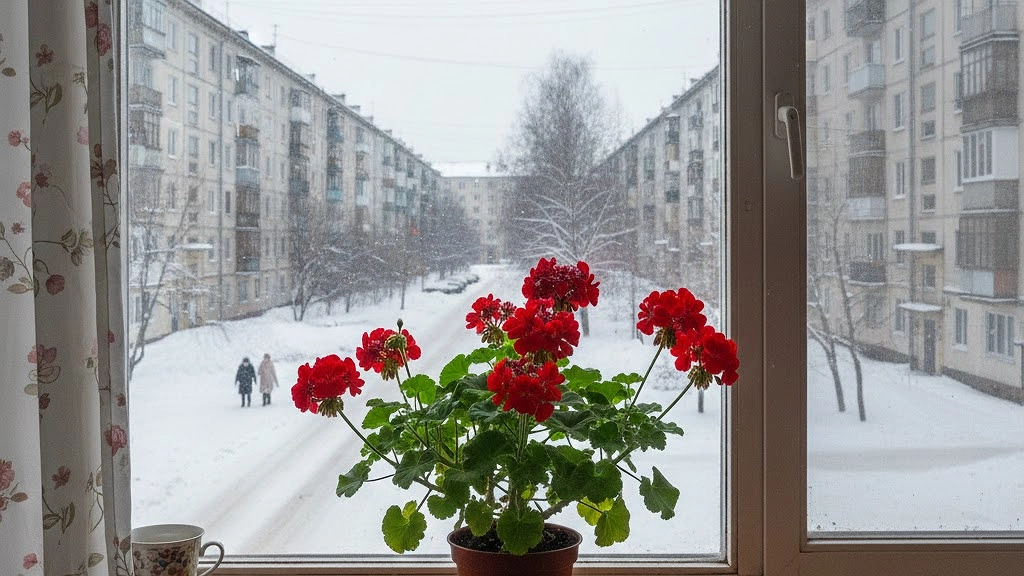 Главная картинка новости: Как сохранить комнатную герань зелёной до весны: 5 ключевых шагов в декабре