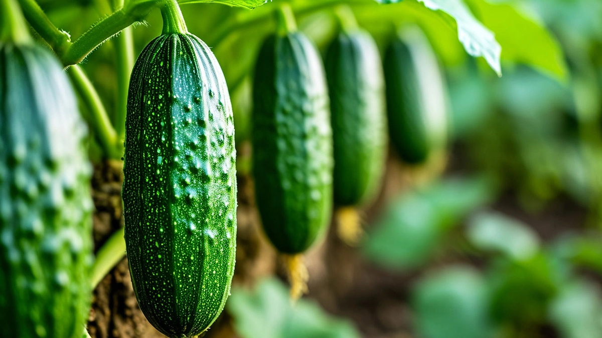 Главная картинка новости: Кладем 2 пригоршни в лунку – и огурцы плодоносят как ужаленные до октября: даже соседям раздавать будете 