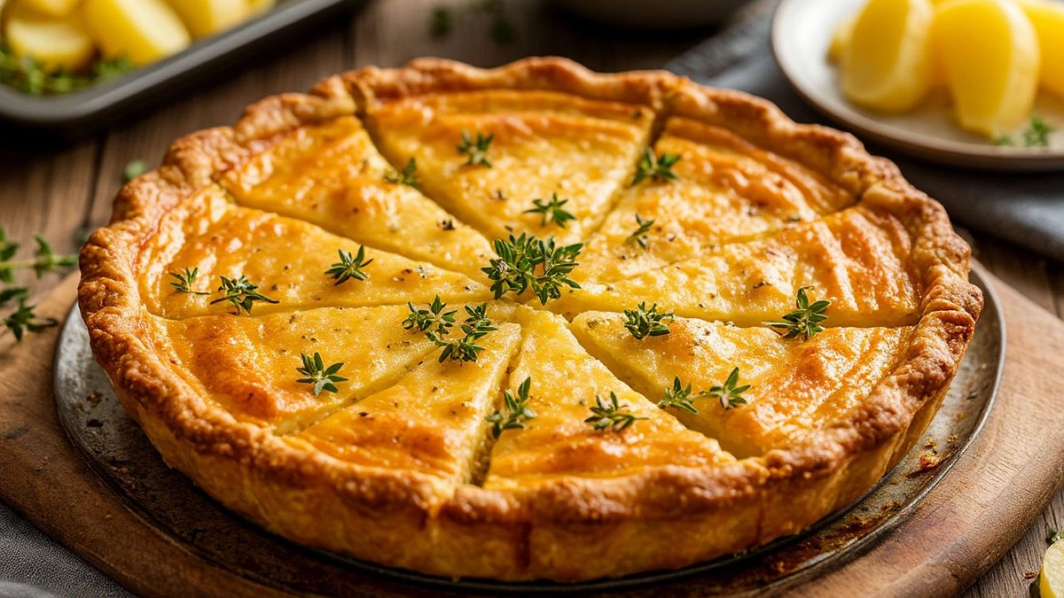 Главная картинка новости: Круче чем из премиум пекарни. За 5 минут все смешала и в духовку. Этот пирог - всегда заставляет гостей просить добавки