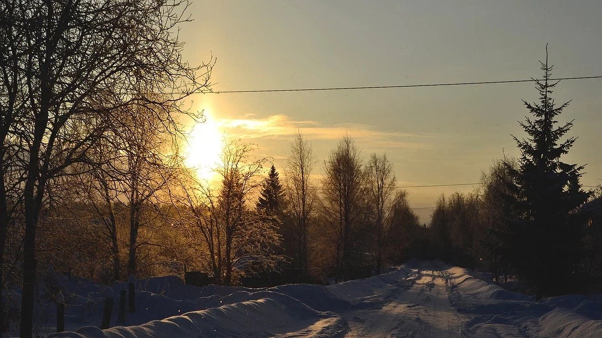 Главная картинка новости: Скачки температуры и солнце: погода в Коми 23 февраля