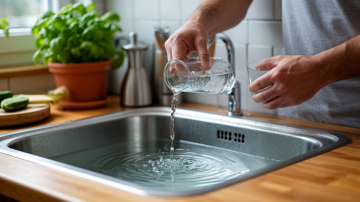 Главная картинка новости: 1 ложка и 1 чашка в слив: жир ушел за 5 минут — намного эффективнее, чем присловутый уксус и сода