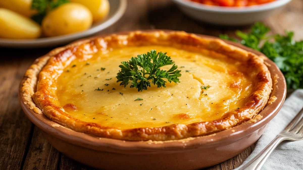 Главная картинка новости: Картофельный пирог на сковороде: хоть на ужин, хоть на завтрак. Делюсь рецептом бабушки из деревни