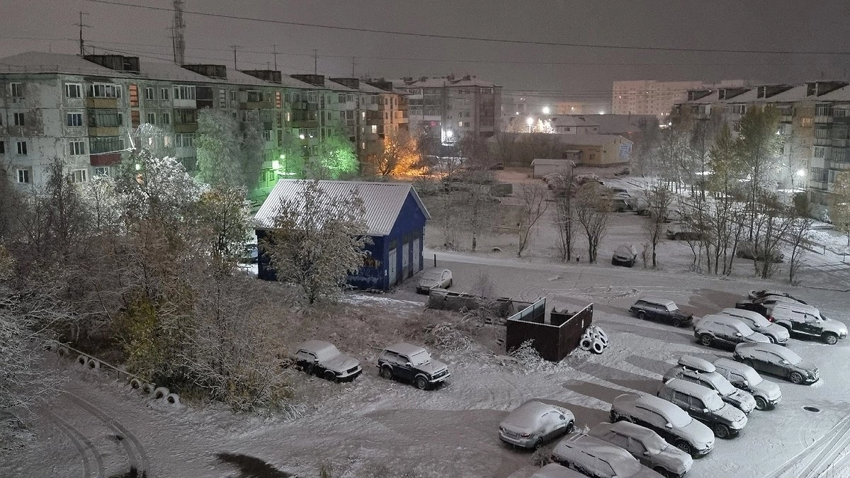 Главная картинка новости: Усинск встречает 27 февраля пасмурной погодой и небольшим снегом