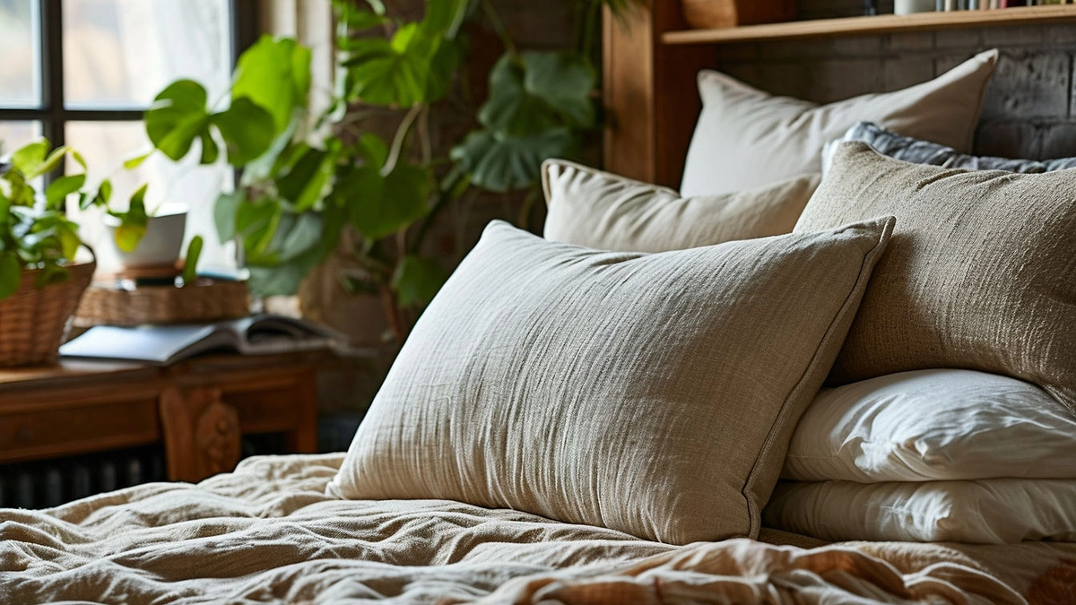 Главная картинка новости: Даже старые подушки запахнут свежестью: всего одна хитрость от пота и изношенности