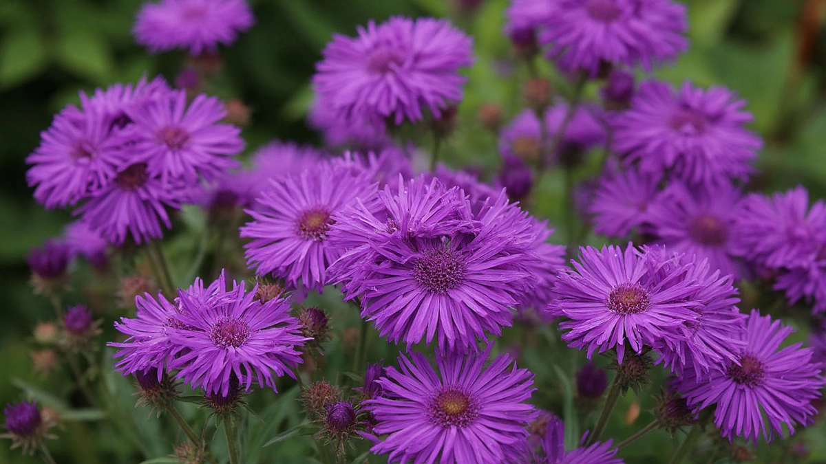 Главная картинка новости: Чемпион среди многолетников - пышное лиловое облако цветет до морозов: пахнет как сочный парфюм