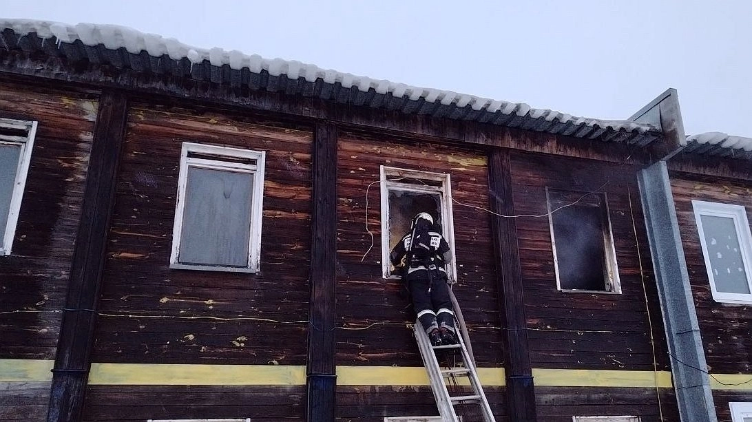 Пожар в Коми унес жизнь местного жителя