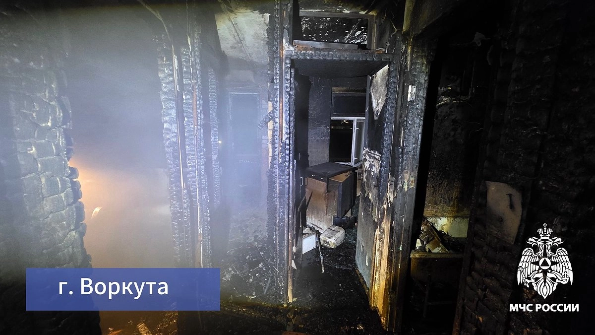 Главная картинка новости: В Коми за сутки пожарные отразили семь огненных атак