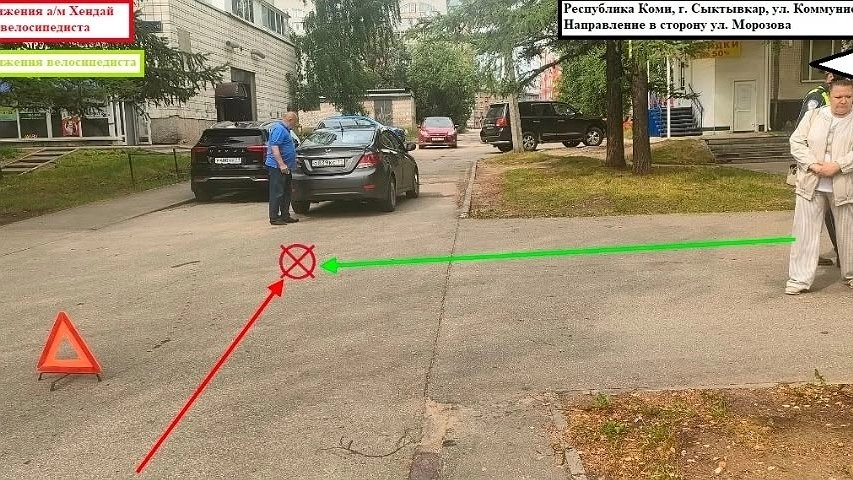 В Коми под колеса автомобилей попали два ребенка 