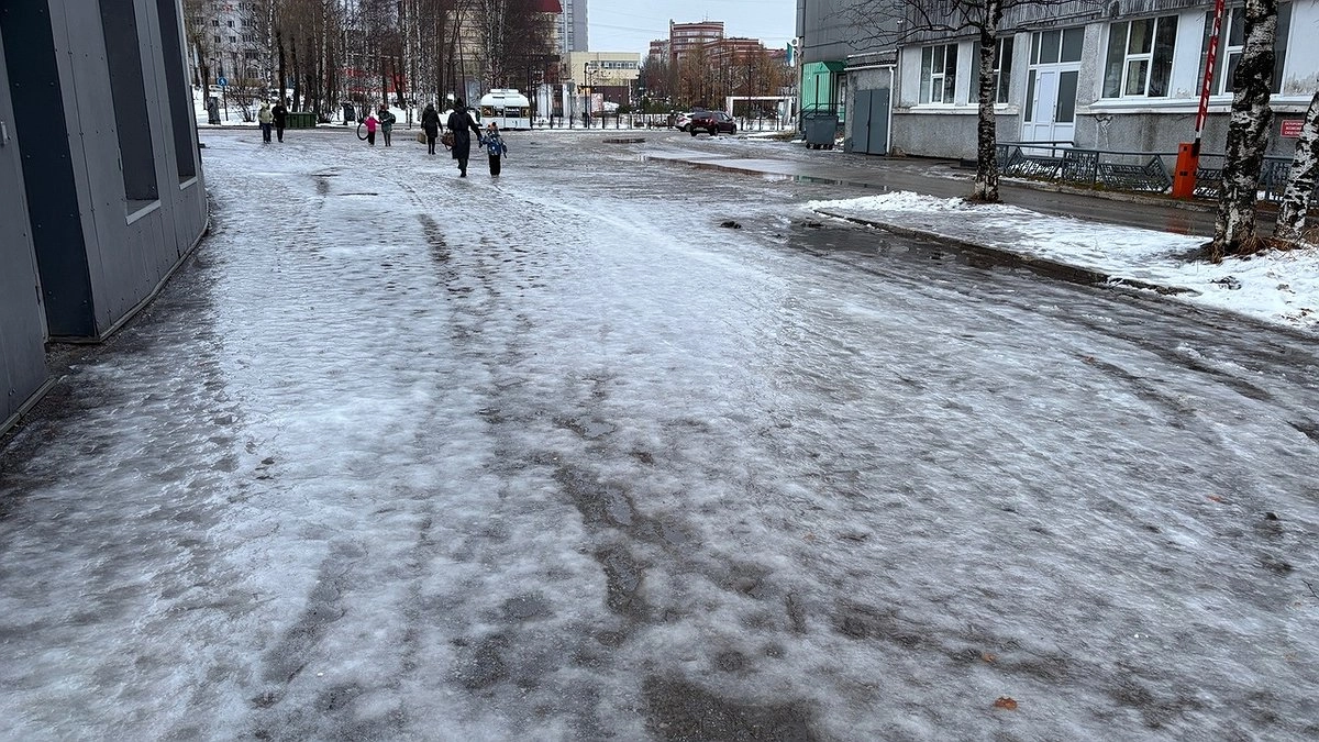 Главная картинка новости: Дождь и гололедица: погода в Коми 15 марта