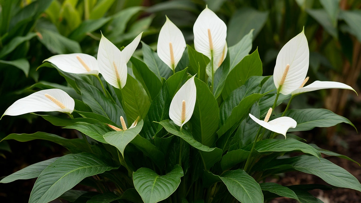 Главная картинка новости: 2 гр. на 1 литр — и спатифиллум начнет гнать цветоносы без отдыха круглый год: раскрыт эликсир для сильной бутонизации