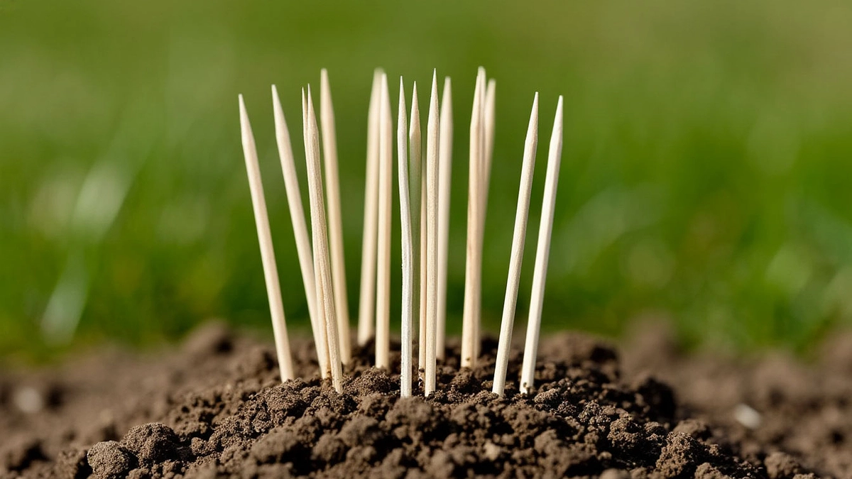 Главная картинка новости: Вставляю зубочистку в землю – и томаты сами говорят, когда их полить: секрет, который спасет от засухи каждый год