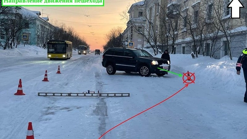 В Коми женщина попала под колеса внедорожника 