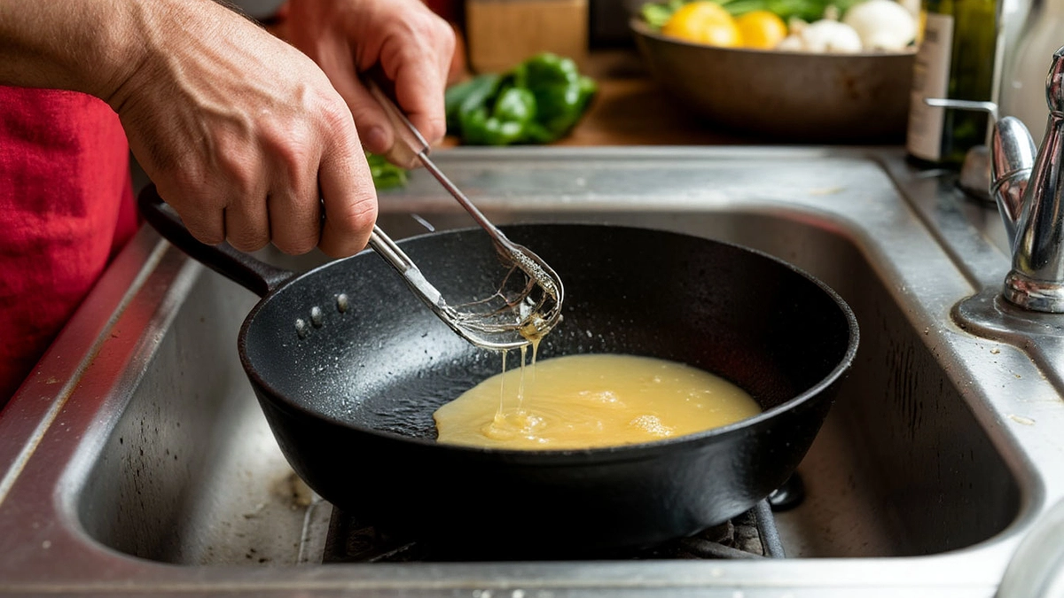 Главная картинка новости: Куда выливаю остатки масла со сковороды: вы обязательно должны это узнать