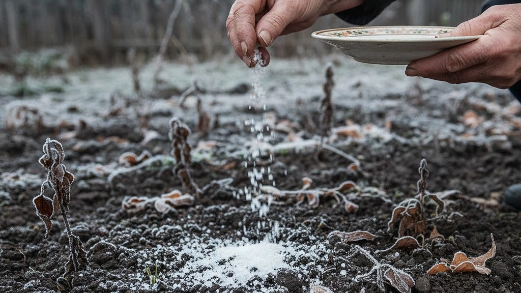 Главная картинка новости: Сыпьте, пока не стало поздно: какое удобрение рассыпаю по снегу в декабре для мегаурожая