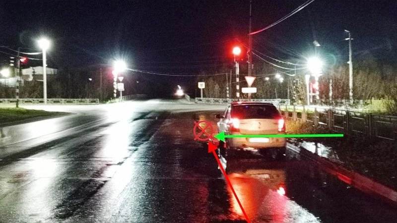 Главная картинка новости: В Усинске водитель сбил мужчину при переходе дороги