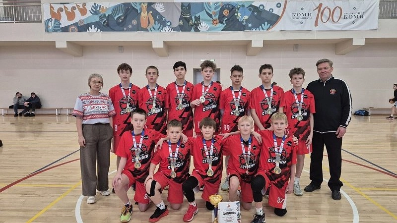 Команда Усинска выступила на первенстве республики по баскетболу