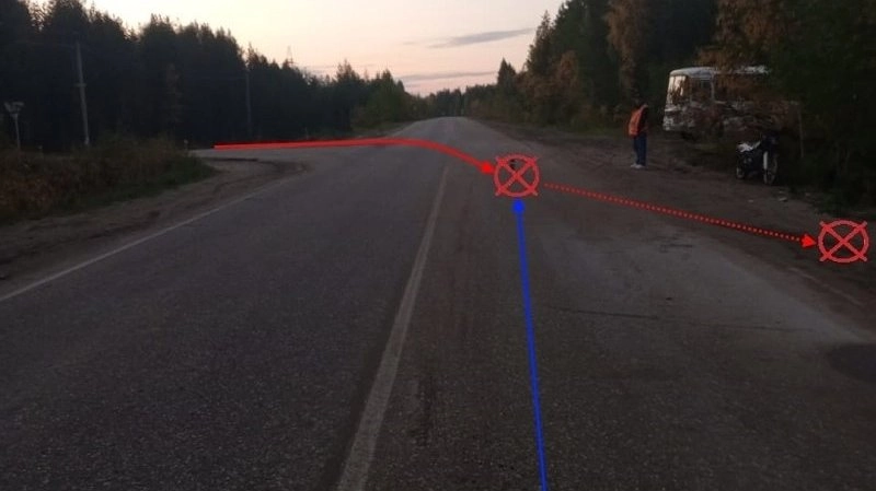 В Коми водитель ВАЗ скрылся с места ДТП, оставив двоих пострадавших 