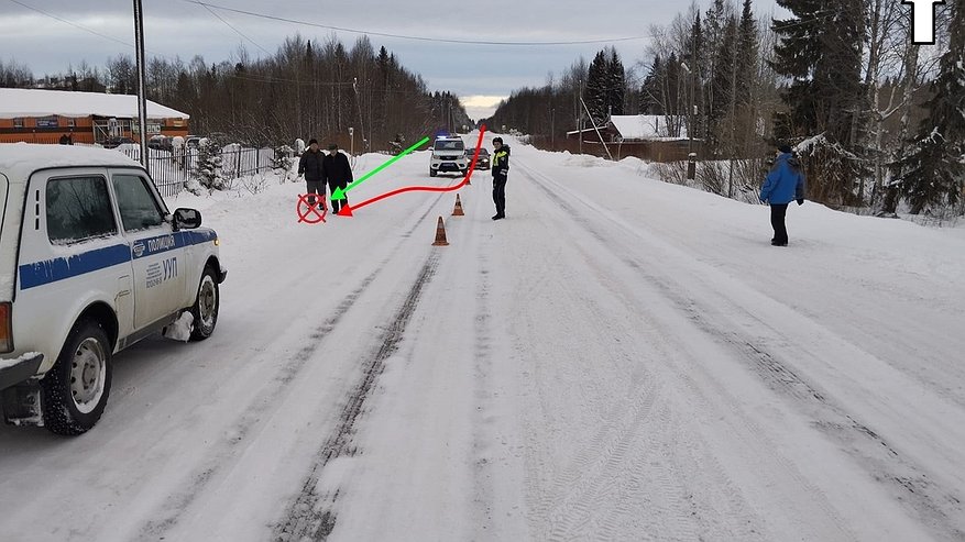 Главная картинка новости: В Коми водитель Mitsubishi Colt сбил пенсионерку