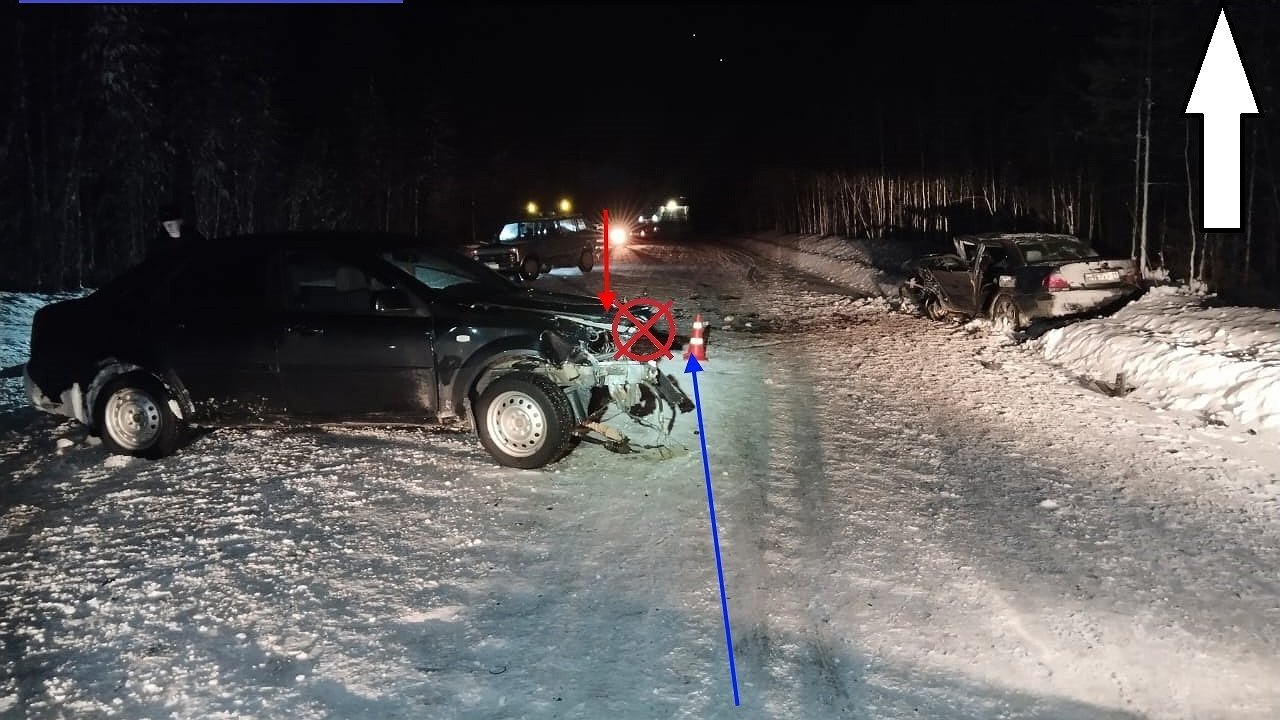 Главная картинка новости: В Коми ДТП унесло жизнь двух пенсионеров