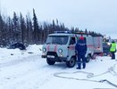 Трагедия на подъезде к Усинску: два человека погибли в лобовом столкновении  