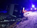 В Коми «УАЗ» опрокинулся на дороге: пострадали два человека