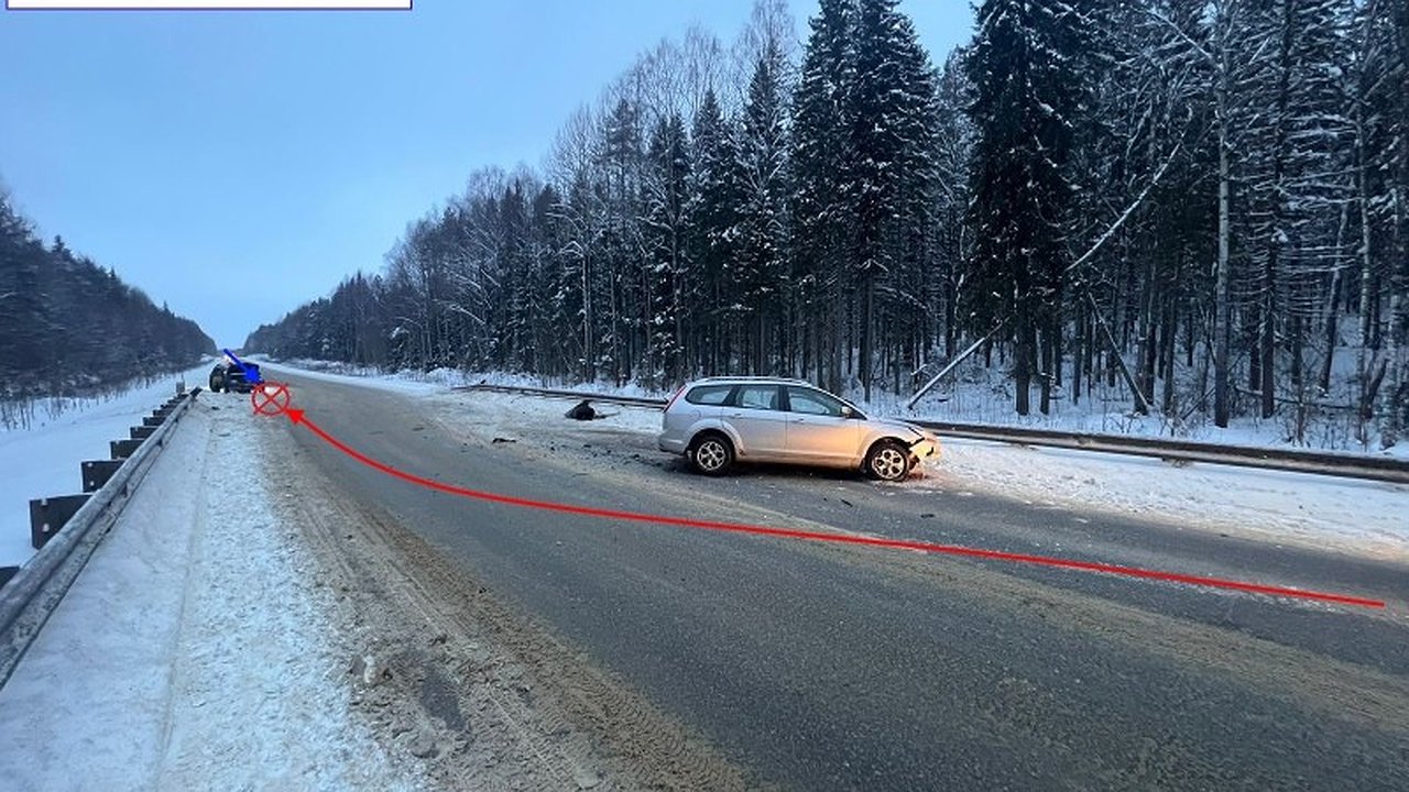 Главная картинка новости: В одном из районов Коми в ДТП пострадал четырехлетний ребенок