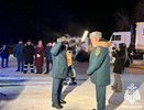 Передача «Огня Победы» состоялась у стелы «Полярный круг» в Усинске