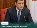  Дмитрий Братыненко назначен и.о. Председателя Правительства Коми