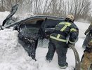 В Коми местные жители потушили горящую машину еще до прибытия пожарных