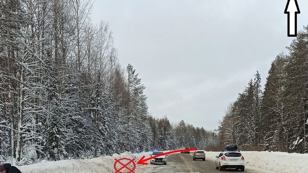 Главная картинка новости: Серьезное ДТП в Коми: водитель и пассажирка чудом избежали тяжелых травм