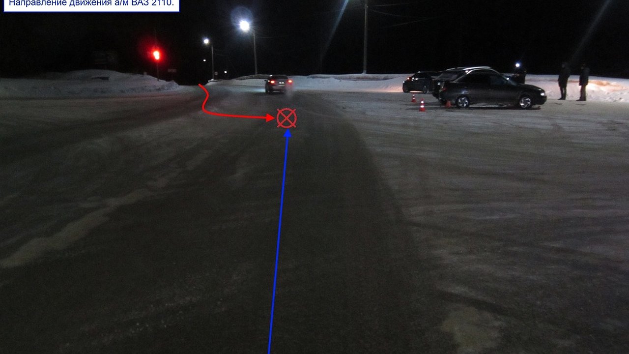 Главная картинка новости: В Коми невнимательность водителей привела к травмам пожилого мужчины и подростка